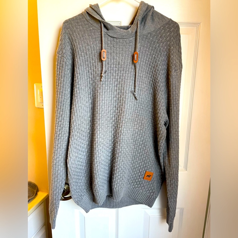 Men’s gray hoodie size XL